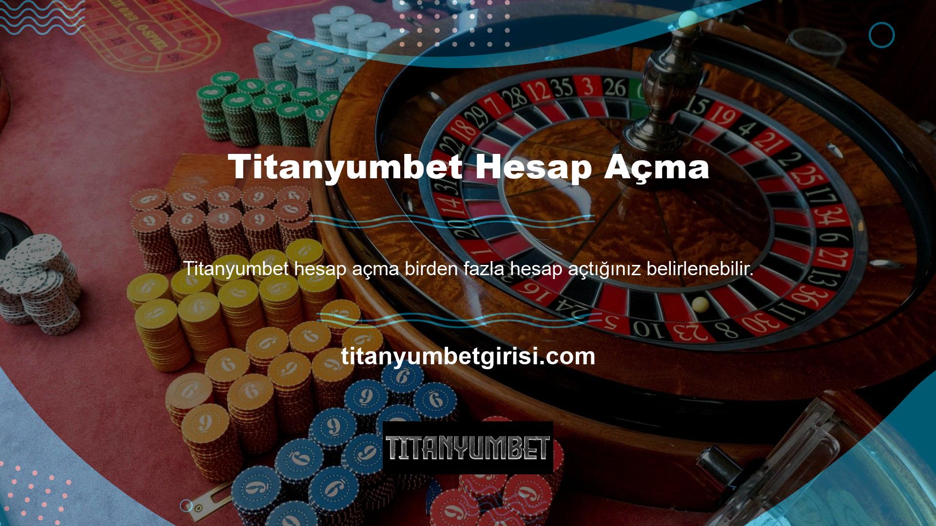 Hilelere alışık olabileceğiniz bahislerin veya oyunun Titanyumbet aykırı olabilirsiniz